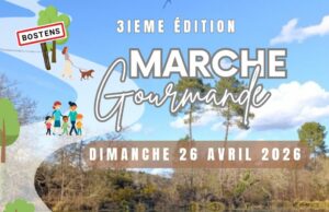 affiche marche gourmande APE les 3 petits lutins